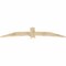 Ekena Millwork Bellingham Rough Sawn Timber Gable Bracket, Douglas Fir, 84"W x 17"H x 2"D x 6"F, 5/12 Pitch GBW084X17X0206BEL00RDF - alternate 3
